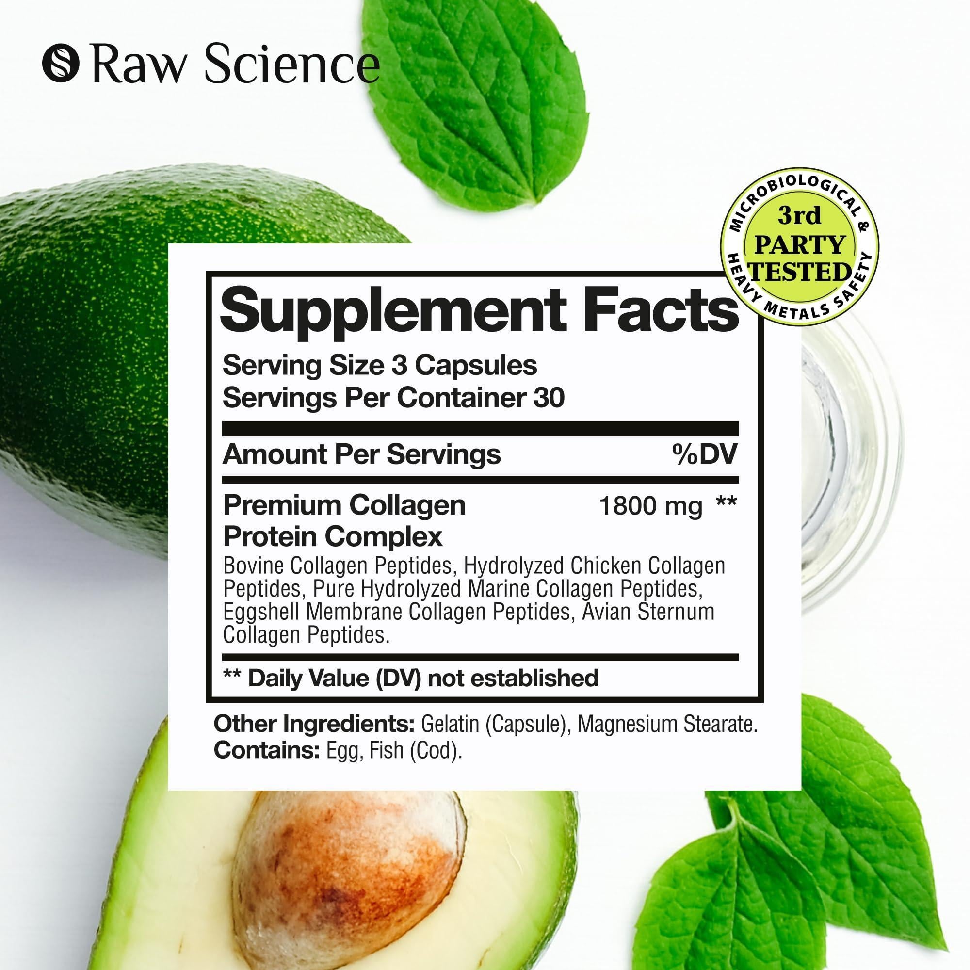 Collagen Pill Supplements - 90 Pills