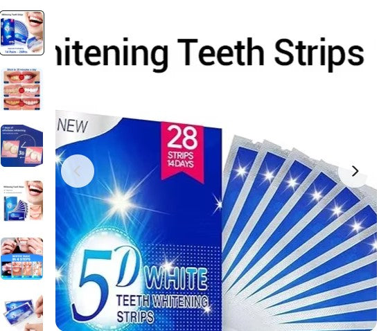 Gel Teeth Whitening Strips