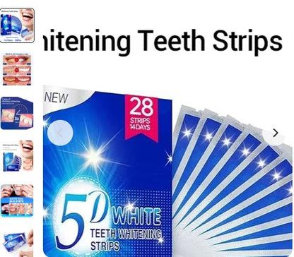 Gel Teeth Whitening Strips